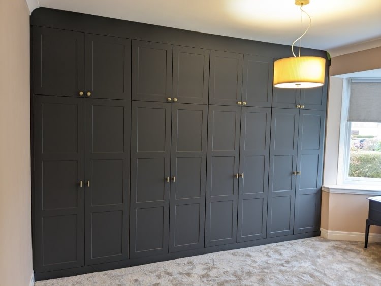 Customer Story: Fitted Wardrobes As Part Of A Major Bedroom Renovation In Glasgow - Online Bedrooms