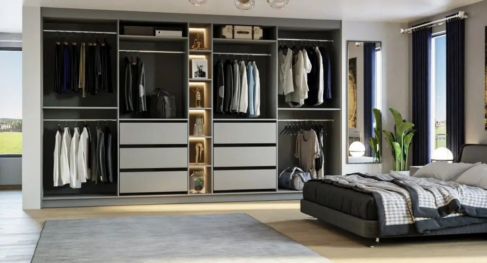 Planning The Inside Of Your Fitted Wardrobes - Online Bedrooms