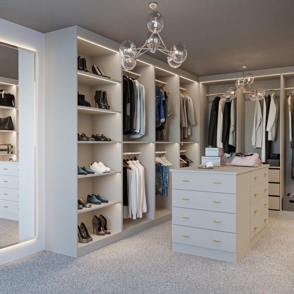 Walk in Wardrobe Ideas that Maximise Space and Style - Online Bedrooms