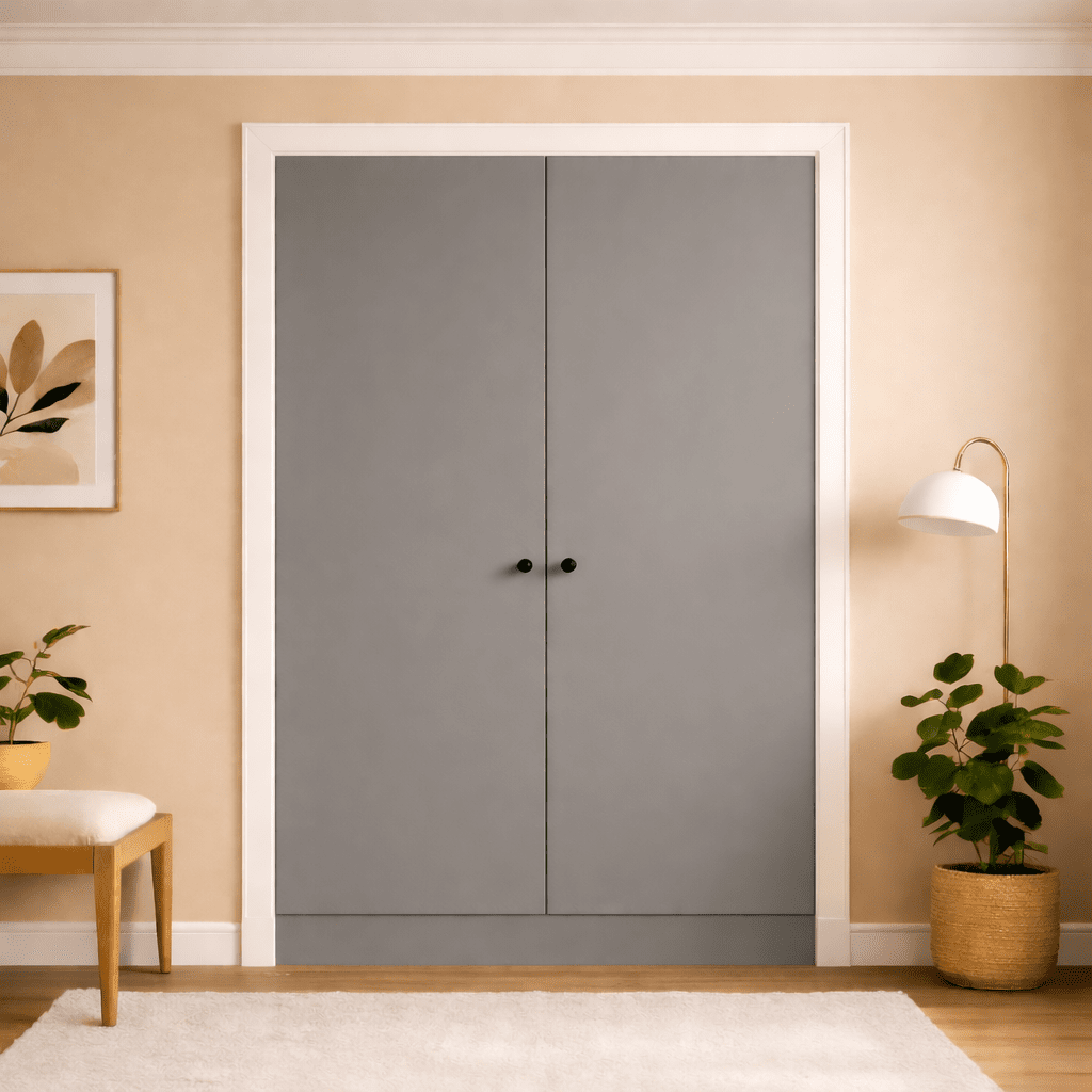 2 Door Front Frame Fitted Wardrobe - Widths Available 800mm - 1400mm 15 - Online Bedrooms