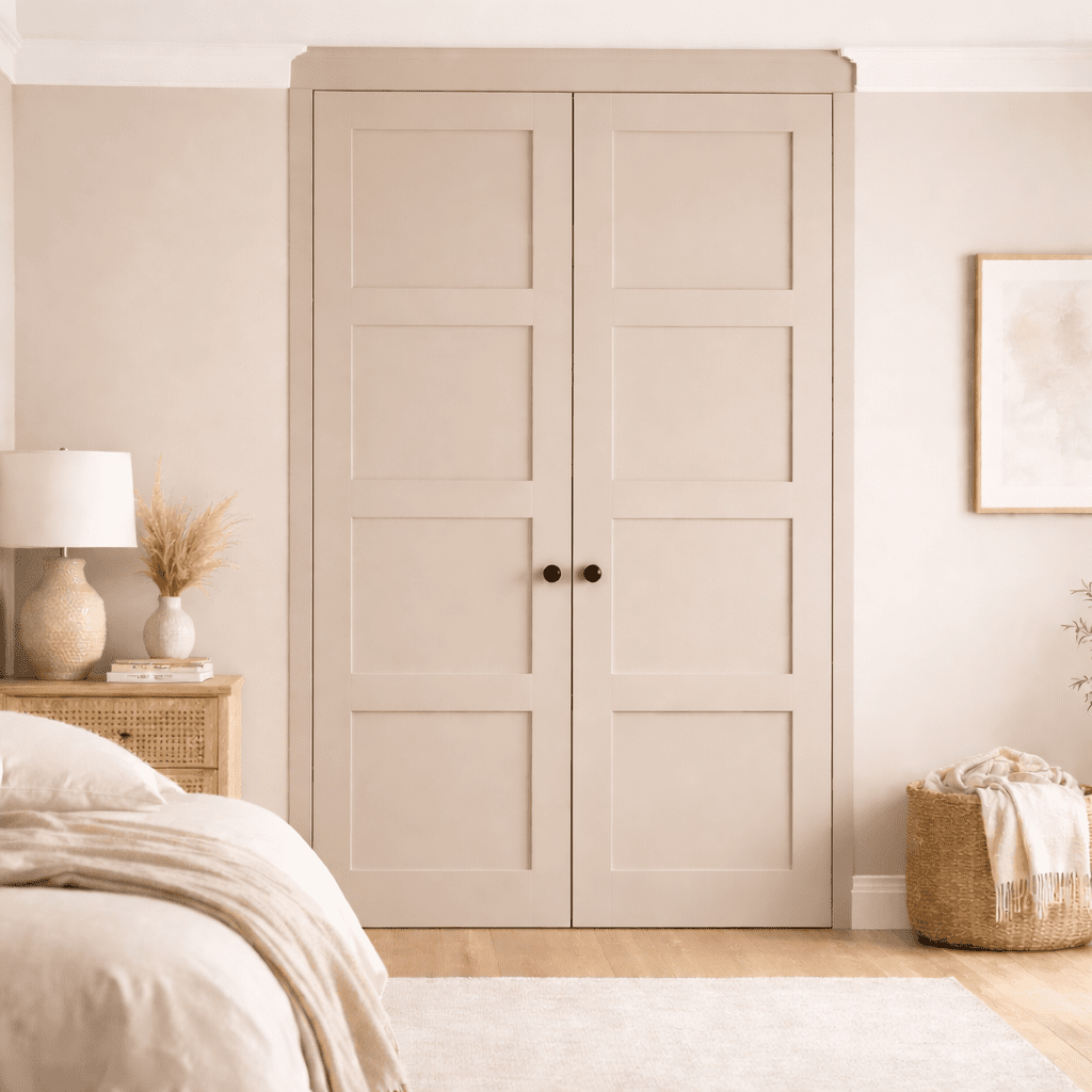 2 Door Front Frame Fitted Wardrobe - Widths Available 800mm - 1400mm 23 - Online Bedrooms