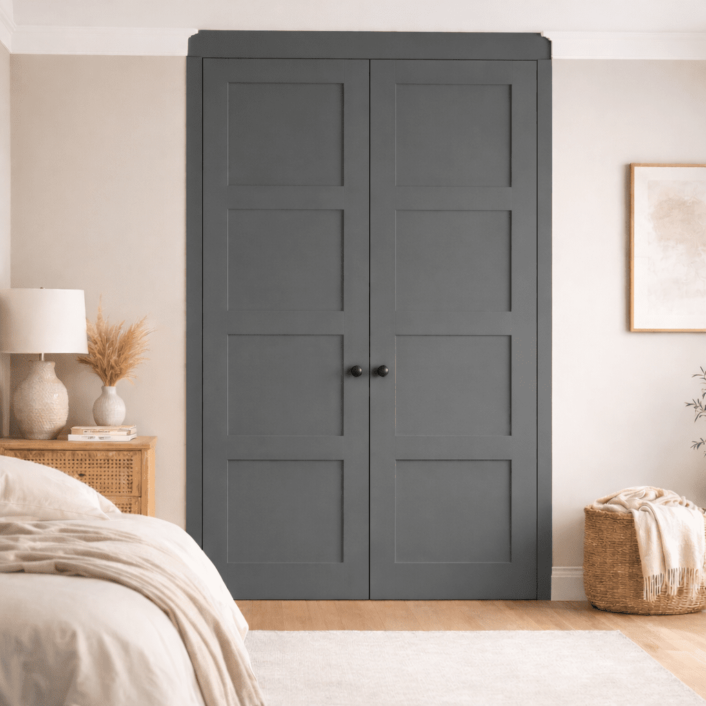 2 Door Front Frame Fitted Wardrobe - Widths Available 800mm - 1400mm 27 - Online Bedrooms
