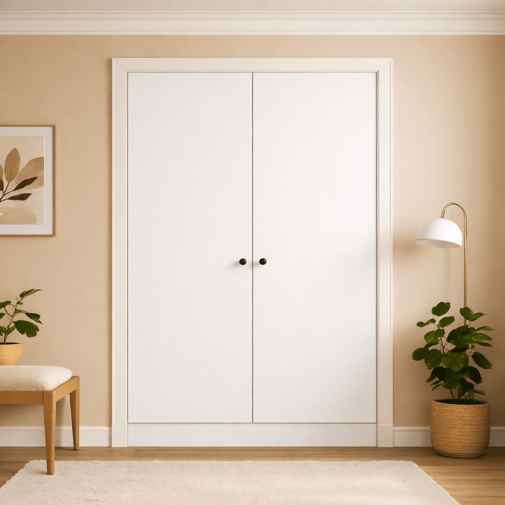 2 Door Front Frame Fitted Wardrobe - Widths Available 800mm - 1400mm 13 - Online Bedrooms