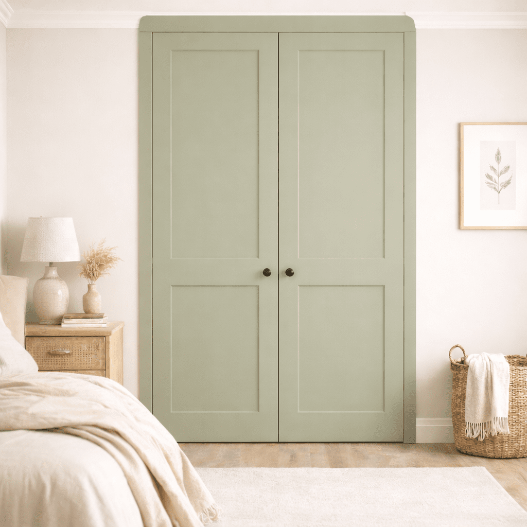 2 Door Front Frame Fitted Wardrobe - Widths Available 800mm - 1400mm 32 - Online Bedrooms