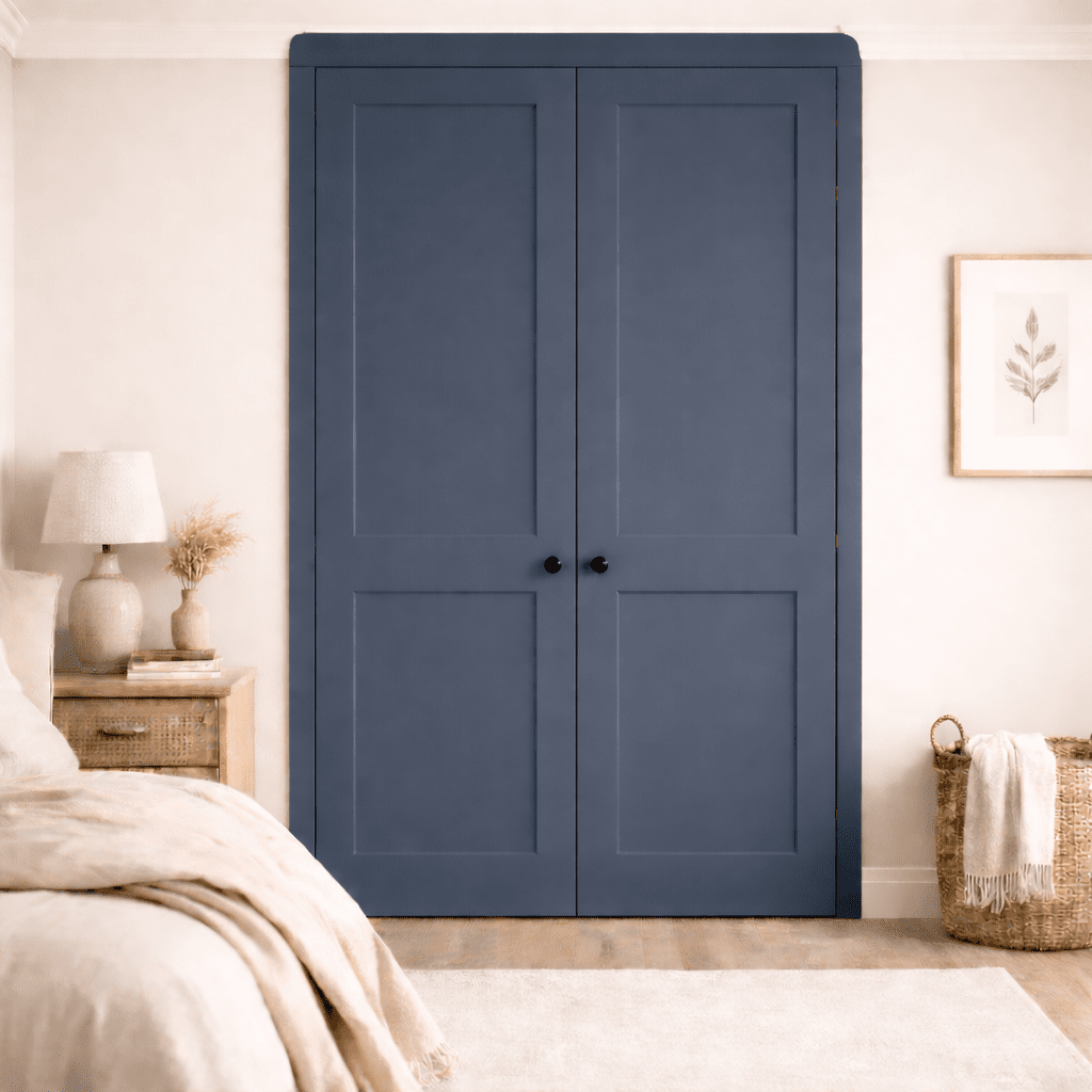 2 Door Front Frame Fitted Wardrobe - Widths Available 800mm - 1400mm 27 - Online Bedrooms