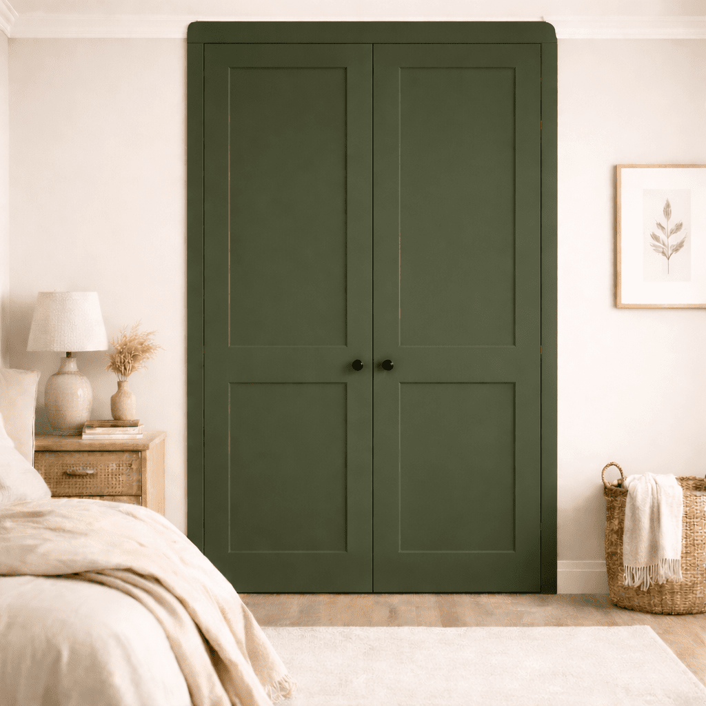 2 Door Front Frame Fitted Wardrobe - Widths Available 800mm - 1400mm 26 - Online Bedrooms