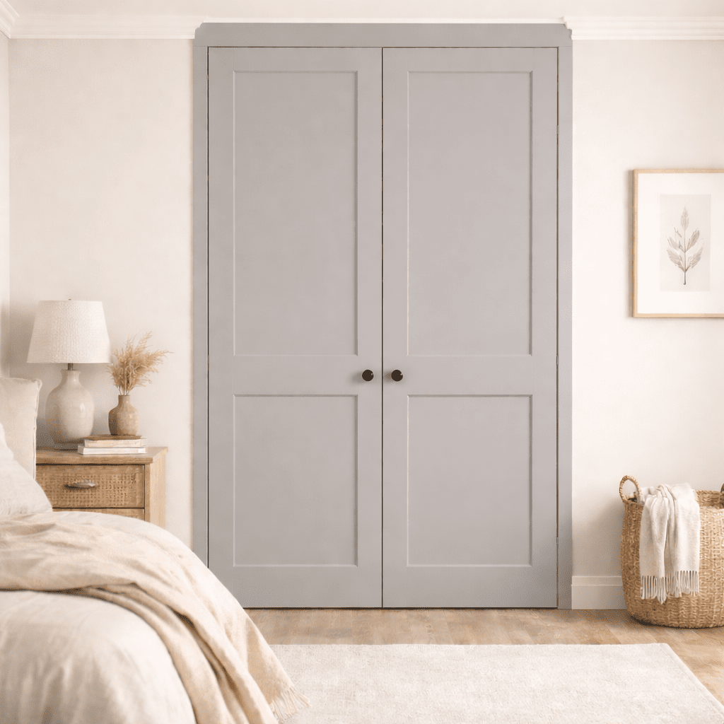 2 Door Front Frame Fitted Wardrobe - Widths Available 800mm - 1400mm 29 - Online Bedrooms