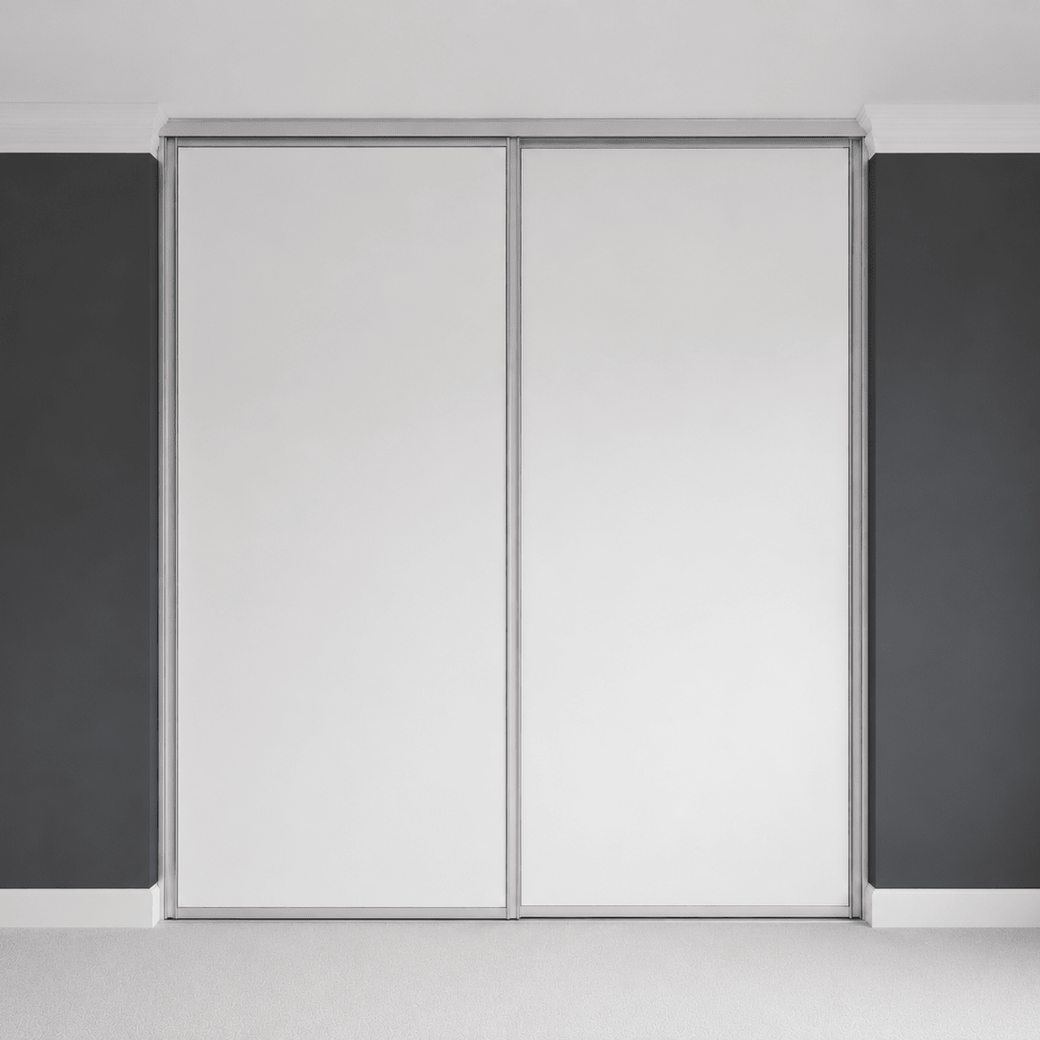 2 x Custom Made Single Panel Sliding Wardrobe Door 1 - Online Bedrooms