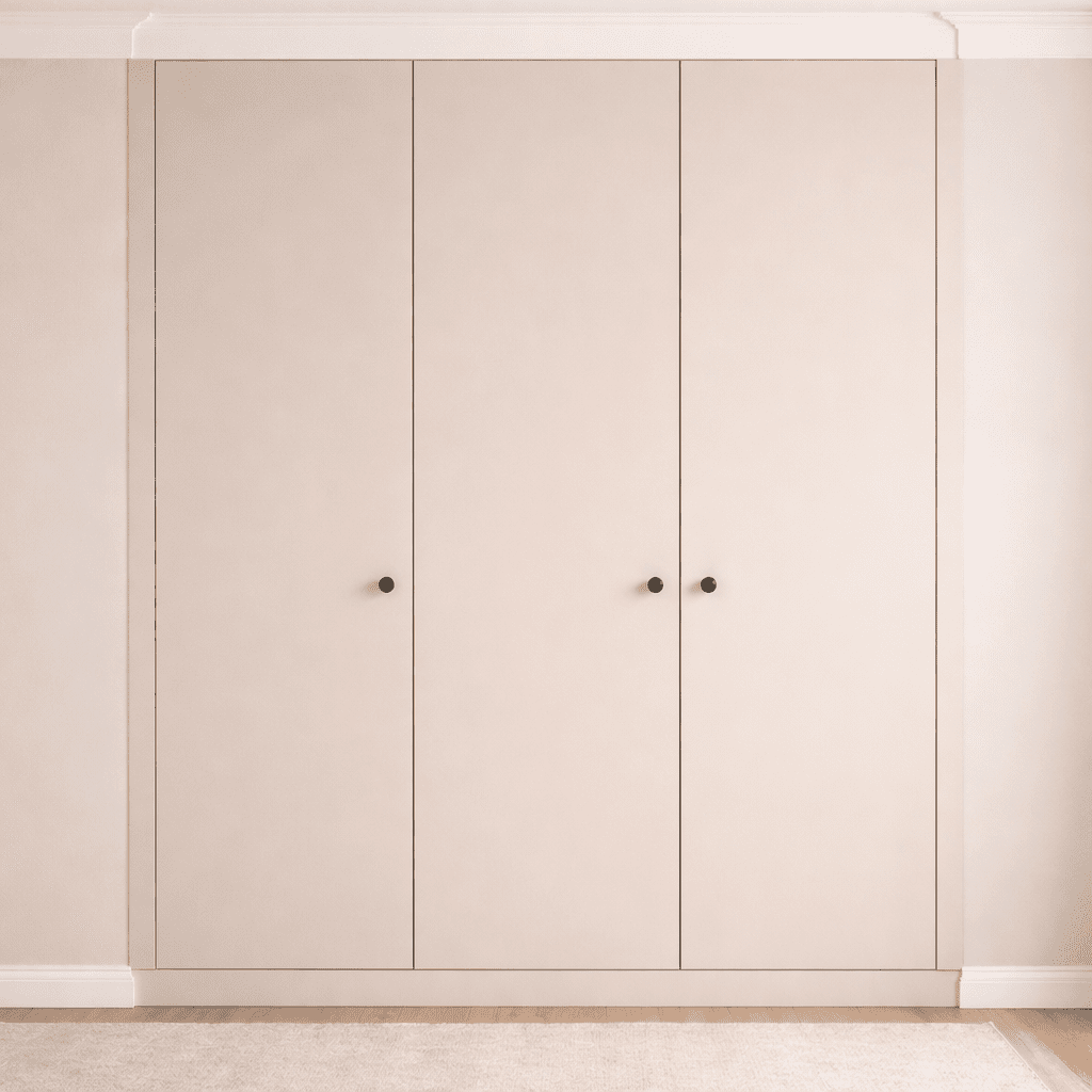 3 Door Modern Slab Front Frame Fitted Wardrobe - Widths Available 1401mm - 2000mm 12 - Online Bedrooms