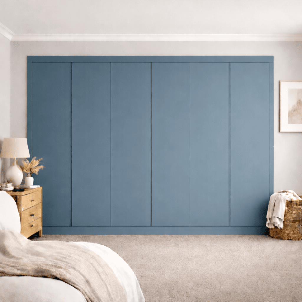 6 Door Handleless Front Frame Fitted Wardrobe - Widths Available 3201 - 3800mm 12 - Online Bedrooms