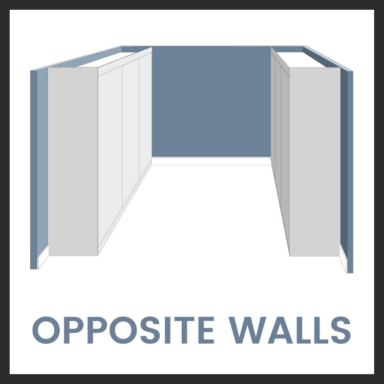 opposite walls fitted wardrobe icon