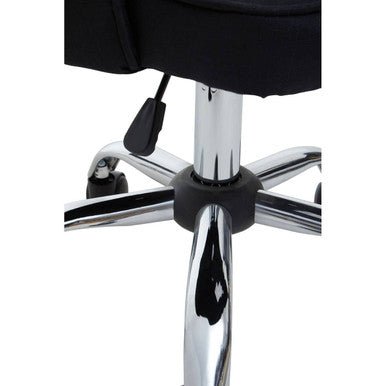 Alexi Black Fabric Home Office Chair 7 - Online Bedrooms