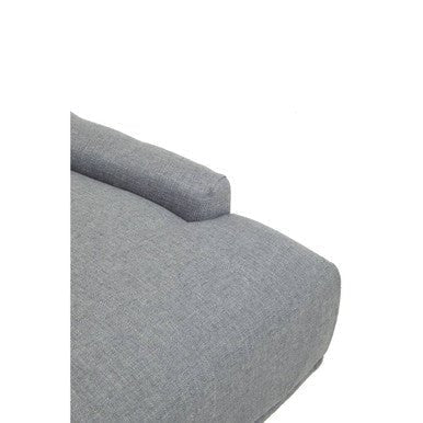 Anita Grey Fabric and Chrome Base Home Office Chair 5 - Online Bedrooms