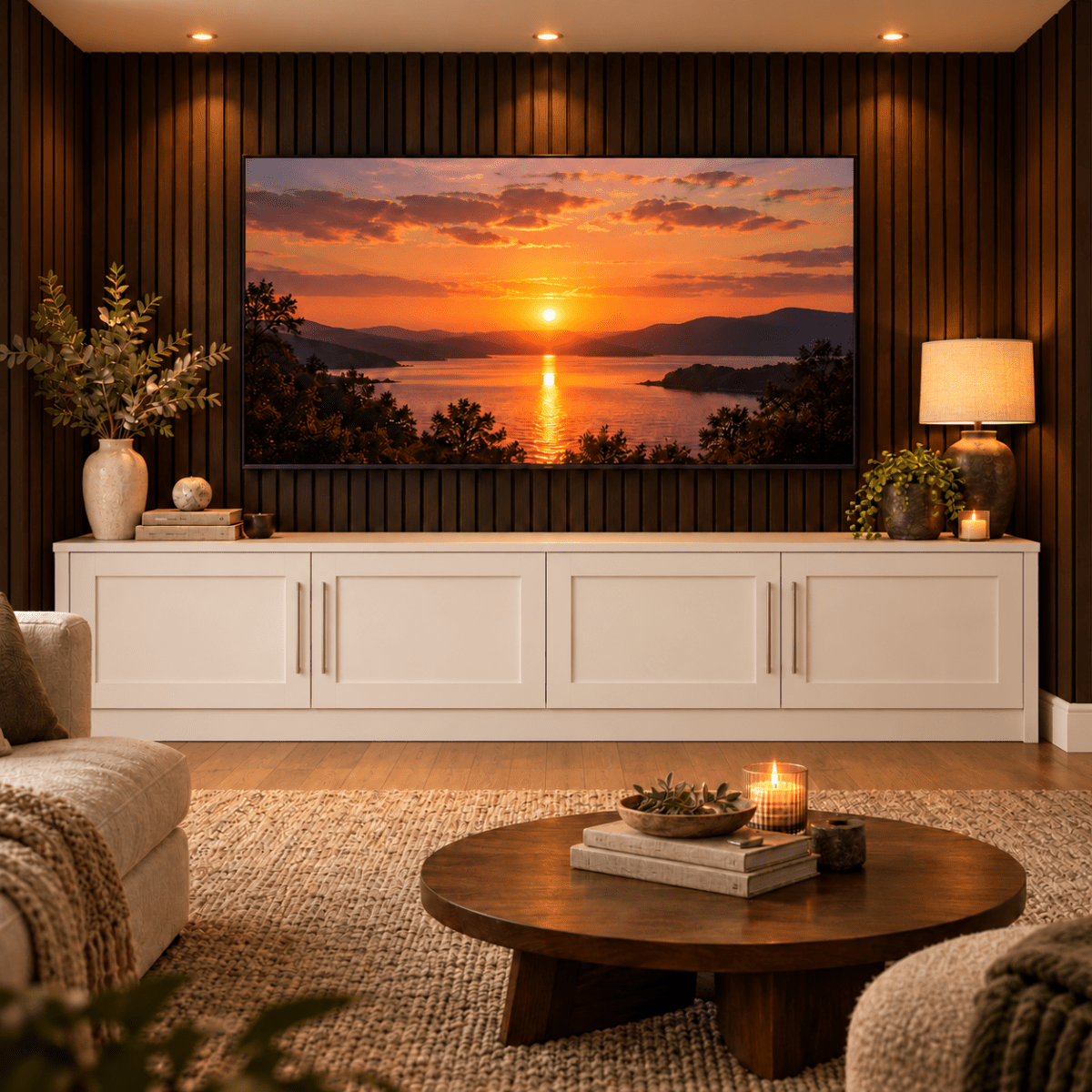 Blyth Shaker Media Wall Base Unit 7 - Online Bedrooms