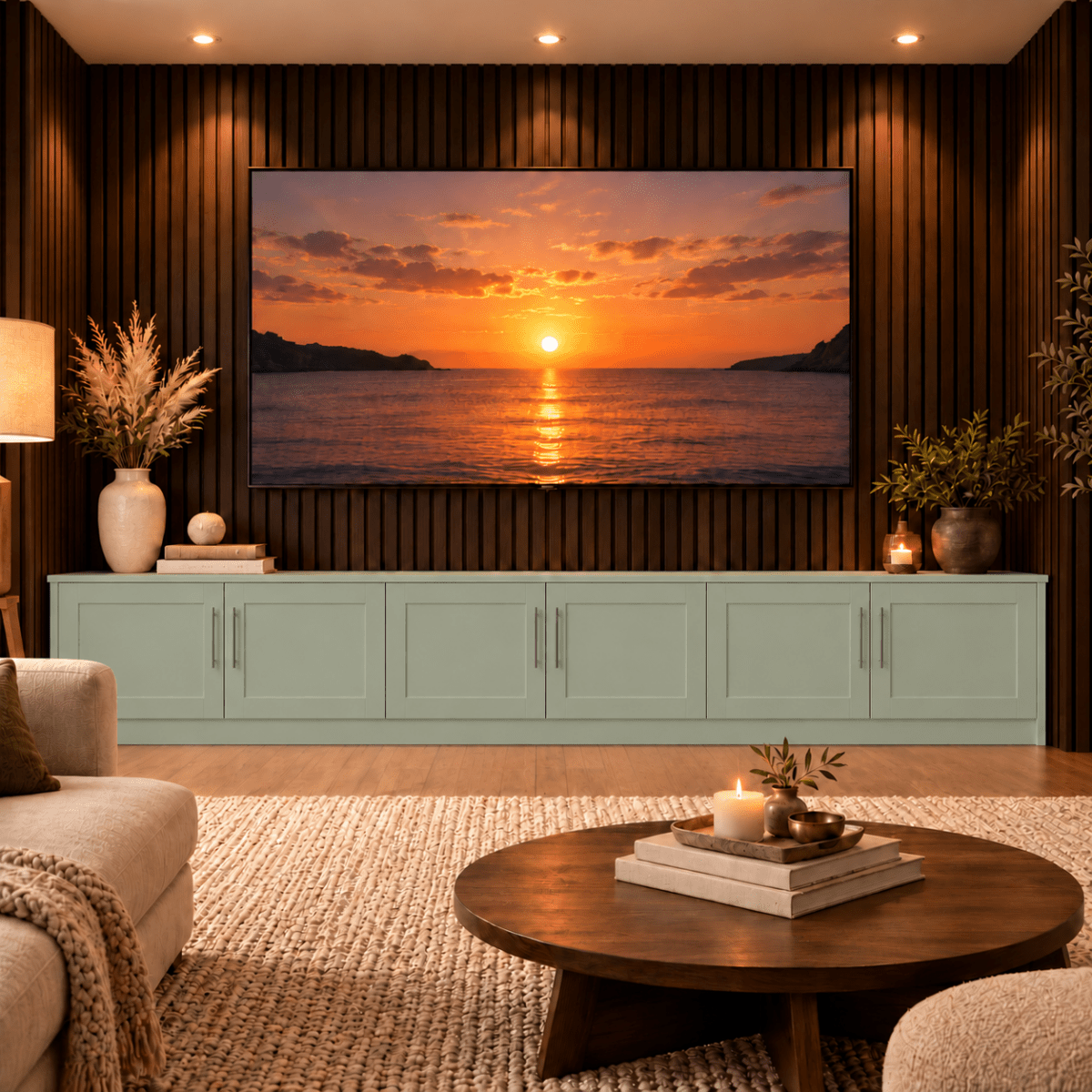 Blyth Shaker Media Wall Base Unit 18 - Online Bedrooms