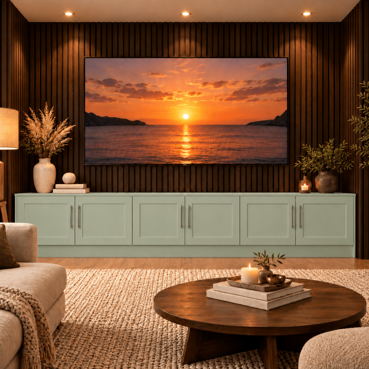 Blyth Shaker Media Wall Base Unit 24 - Online Bedrooms