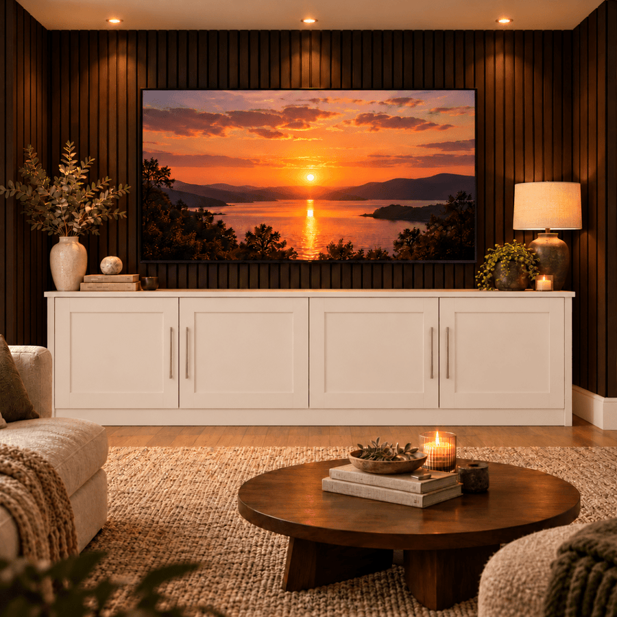 Blyth Shaker Media Wall Base Unit 1 - Online Bedrooms