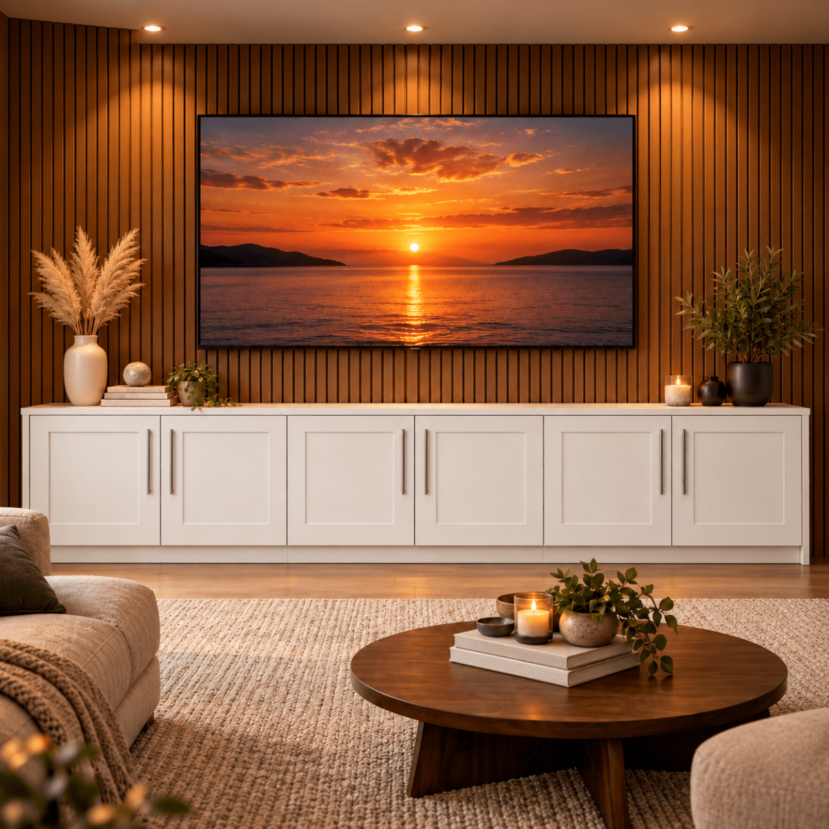 Blyth Tall Shaker Media Wall Base Unit 19 - Online Bedrooms
