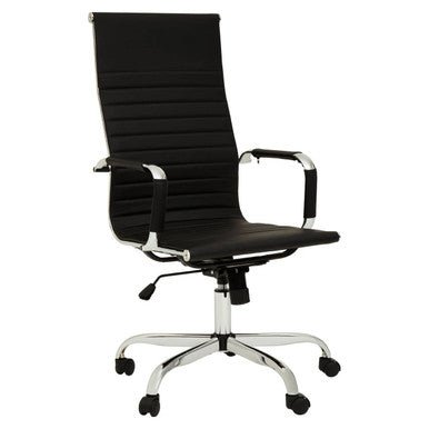 Brent Black High Back Home Office Chair 9 - Online Bedrooms