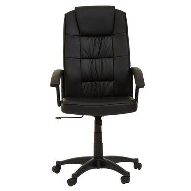 Brent Black Home Office Chair 2 - Online Bedrooms