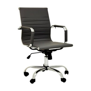 Brent Black Low Back Home Office Chair 9 - Online Bedrooms