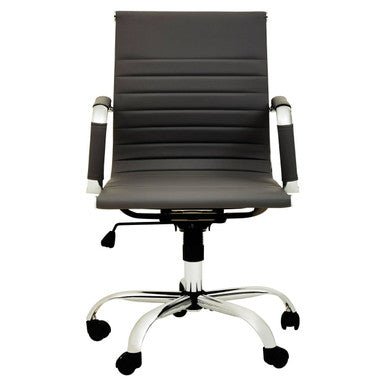 Brent Black Low Back Home Office Chair 1 - Online Bedrooms