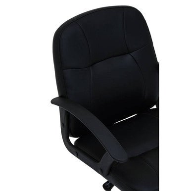 Brent Black Small Home Office Chair 5 - Online Bedrooms