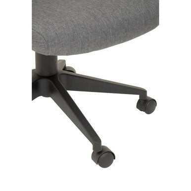 Brent Grey Mesh And Fabric Home Office Chair 6 - Online Bedrooms