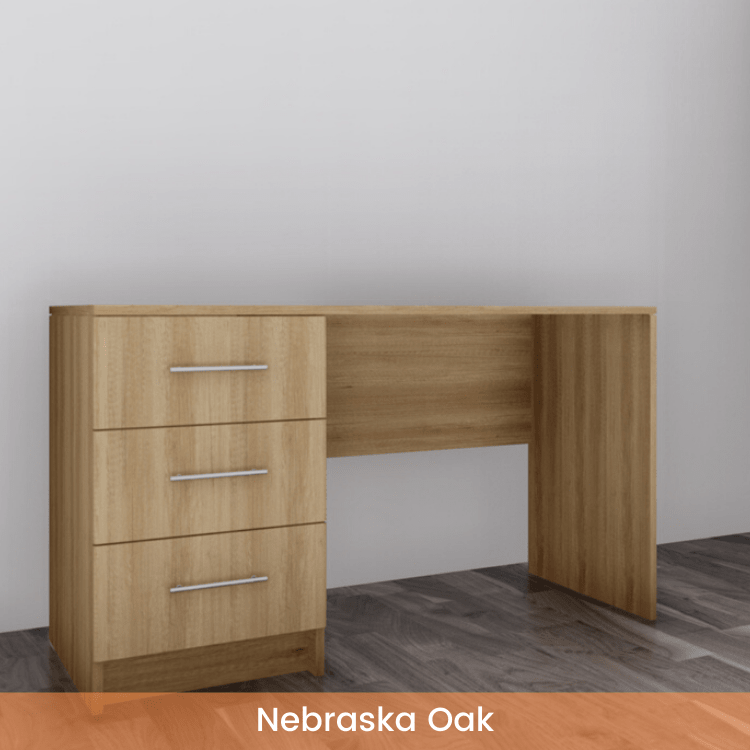 Bridgford Dressing Table - W: 2000mm x H: 760mm x D: 520mm 3 - Online Bedrooms