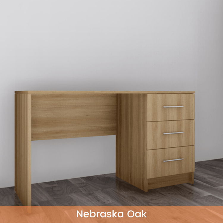 Bridgford Office Desk - W: 2000mm x H: 760mm x D: 520mm 5 - Online Bedrooms