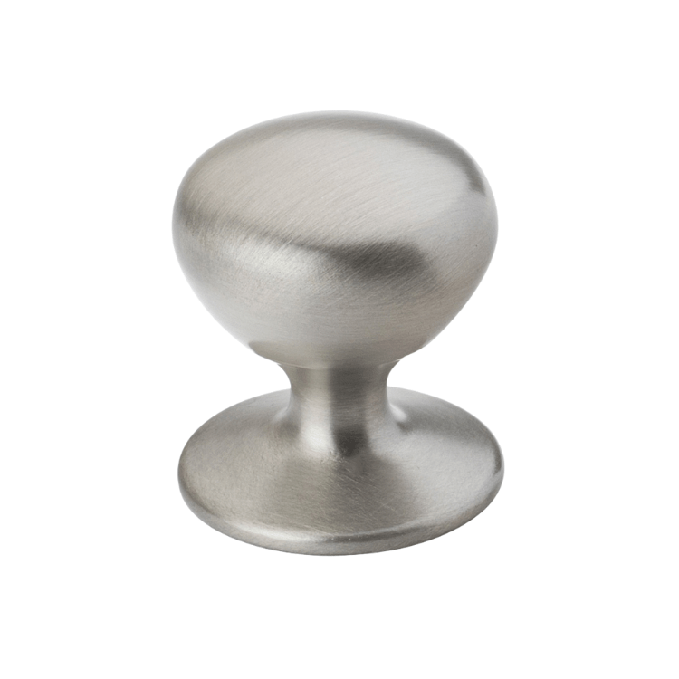 Camden Brushed Nickel Knob 1 - Online Bedrooms