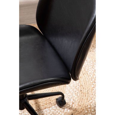 Clinton Black Home Office Chair 5 - Online Bedrooms