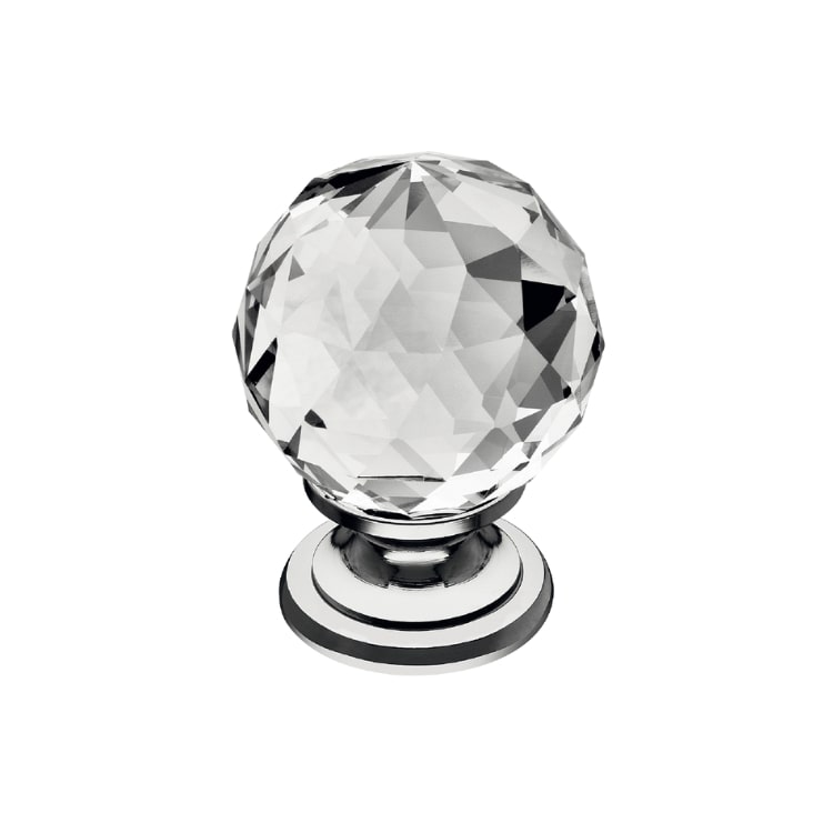 Crystal Glass Knob 1 - Online Bedrooms