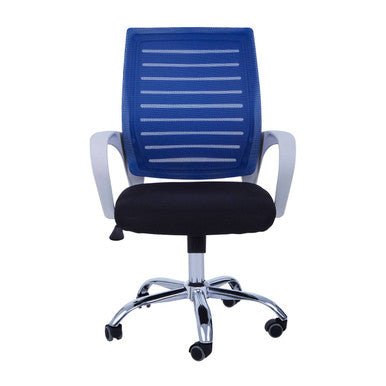 Fredrick Blue Home Office Chair 1 - Online Bedrooms