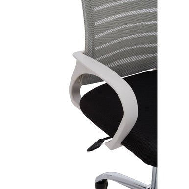 Fredrick Grey Home Office Chair 4 - Online Bedrooms