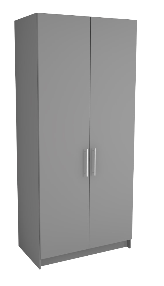 Freestanding Double Wardrobe - W: 1000mm x H: 2250mm x D: 620mm 1 - Online Bedrooms