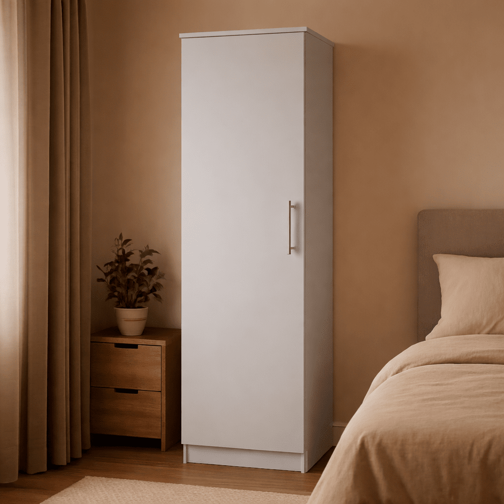 Freestanding Single Wardrobe 8 - Online Bedrooms