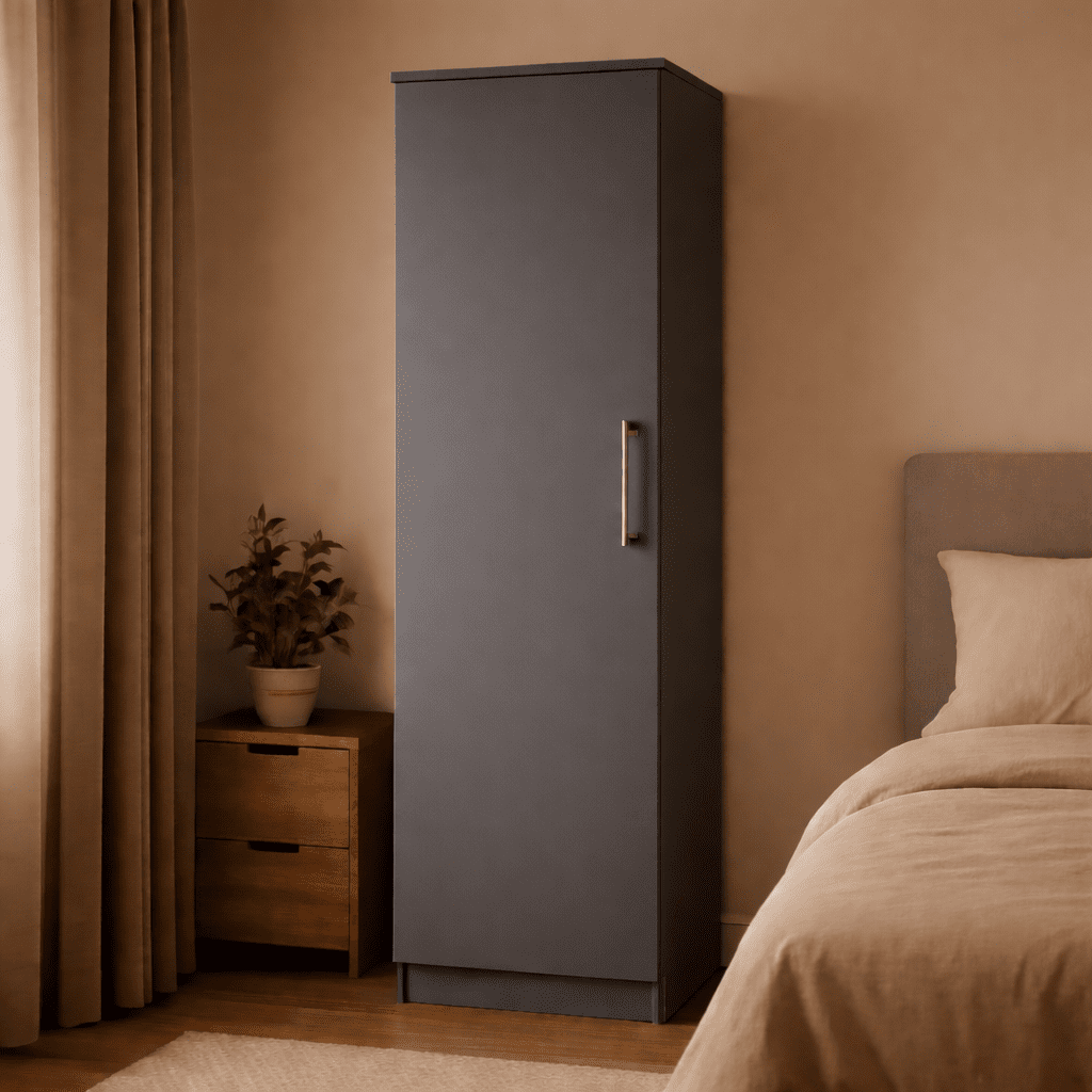 Freestanding Single Wardrobe 10 - Online Bedrooms