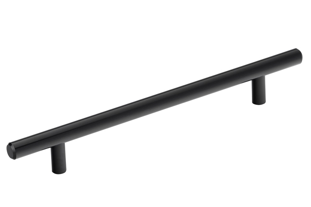 Harley Black Handle - 160mm 1 - Online Bedrooms