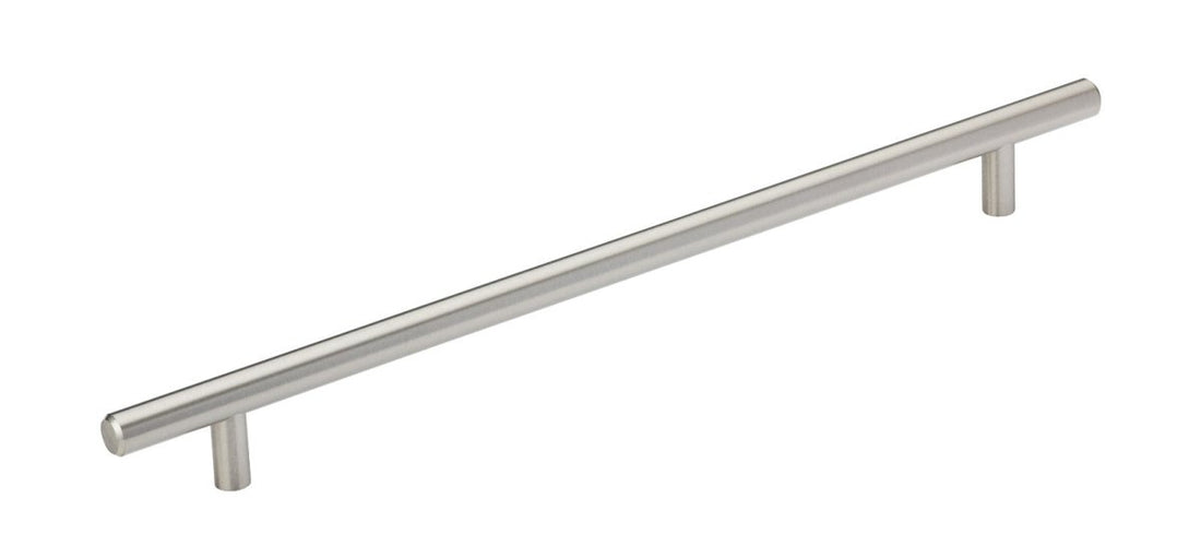 Harley Brushed Nickel Handle - 256mm 1 - Online Bedrooms