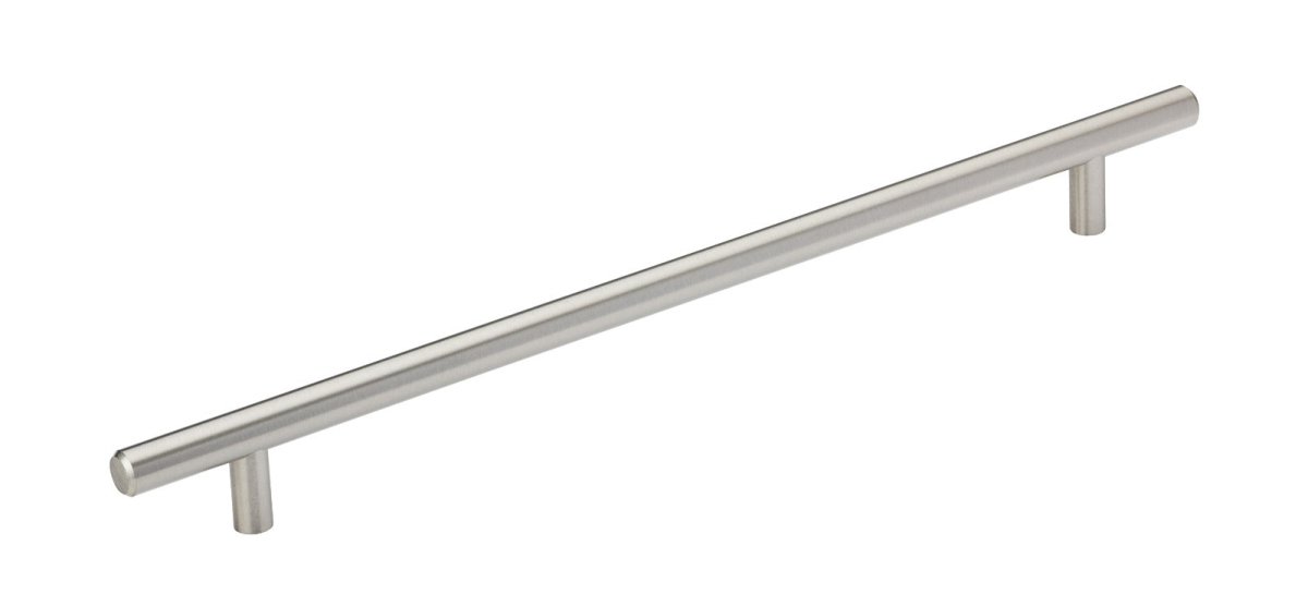 Harley Brushed Nickel Handle - 256mm 1 - Online Bedrooms