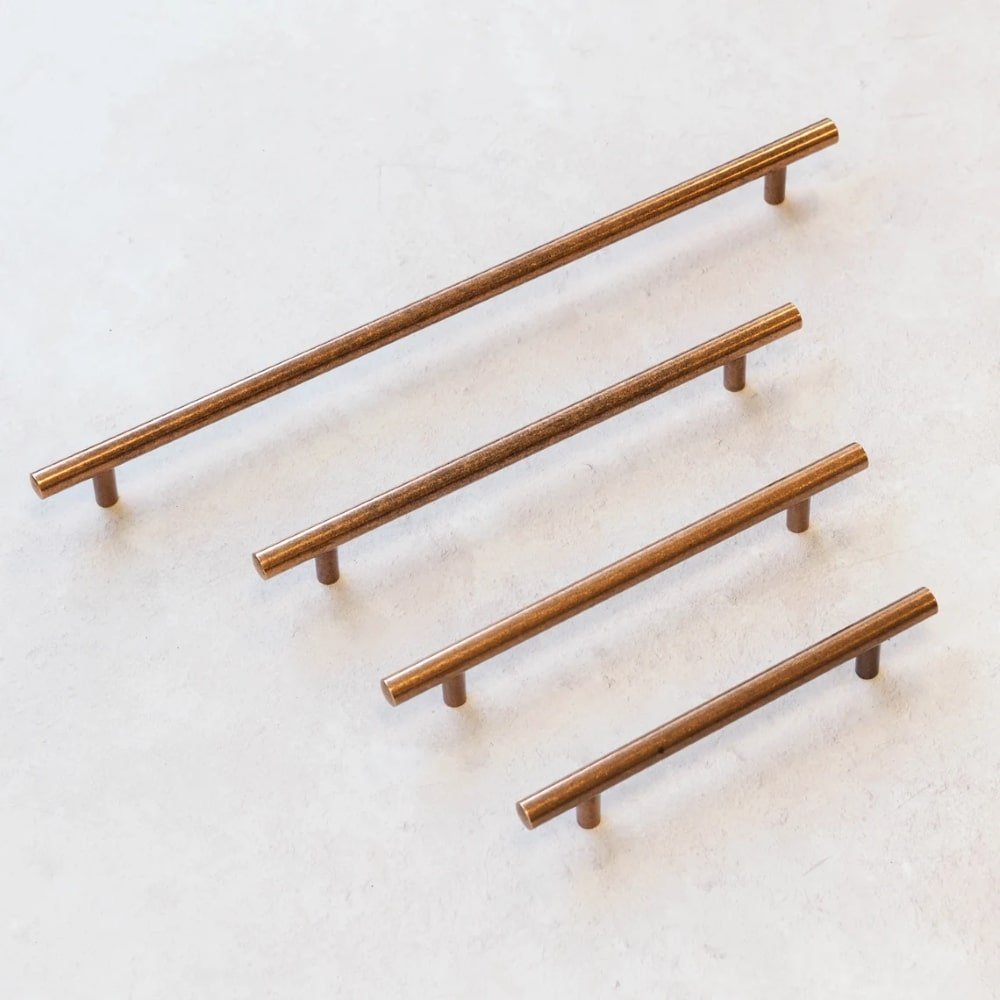 Harley Copper Handle - 160mm 2 - Online Bedrooms