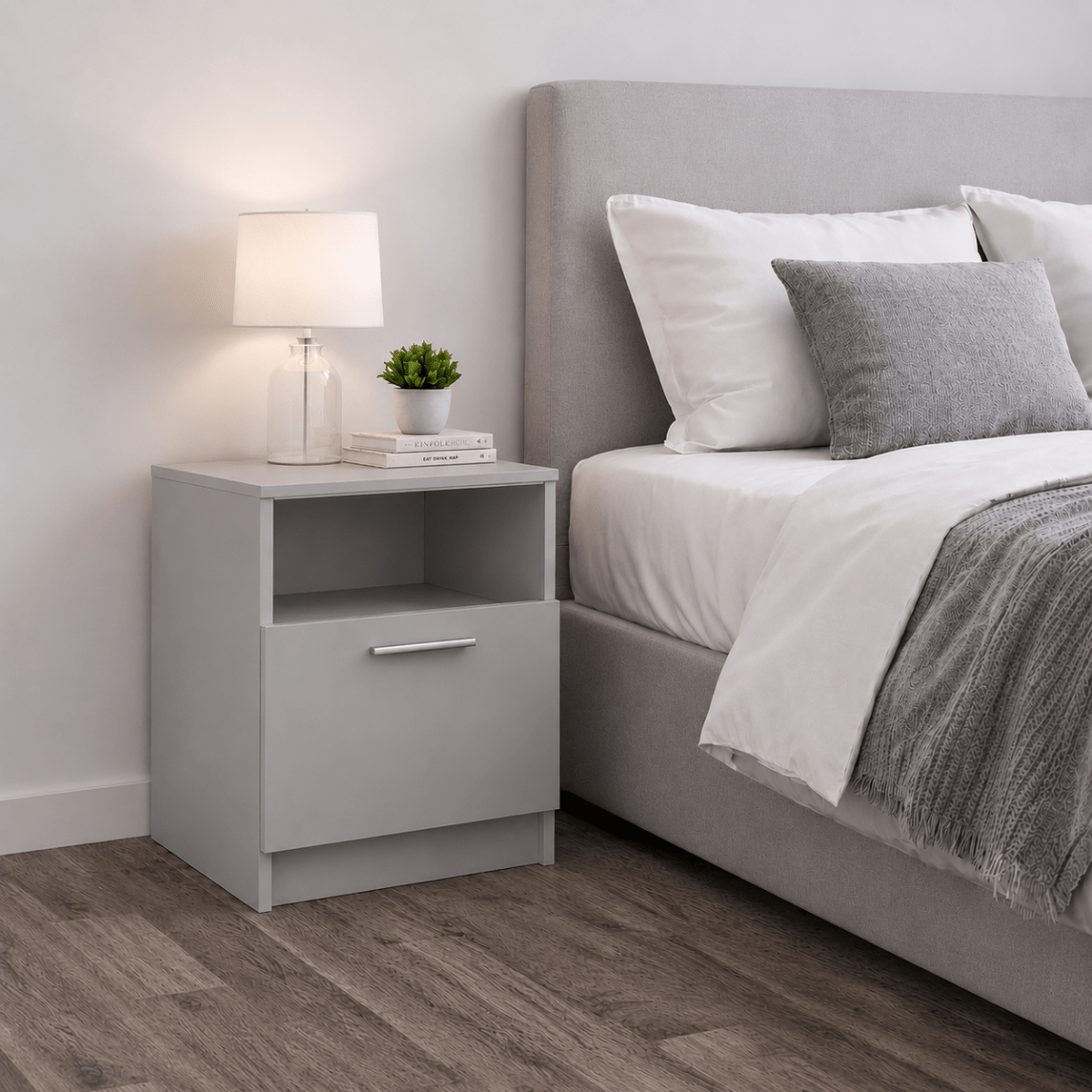 Hawton Bedside Table 3 - Online Bedrooms