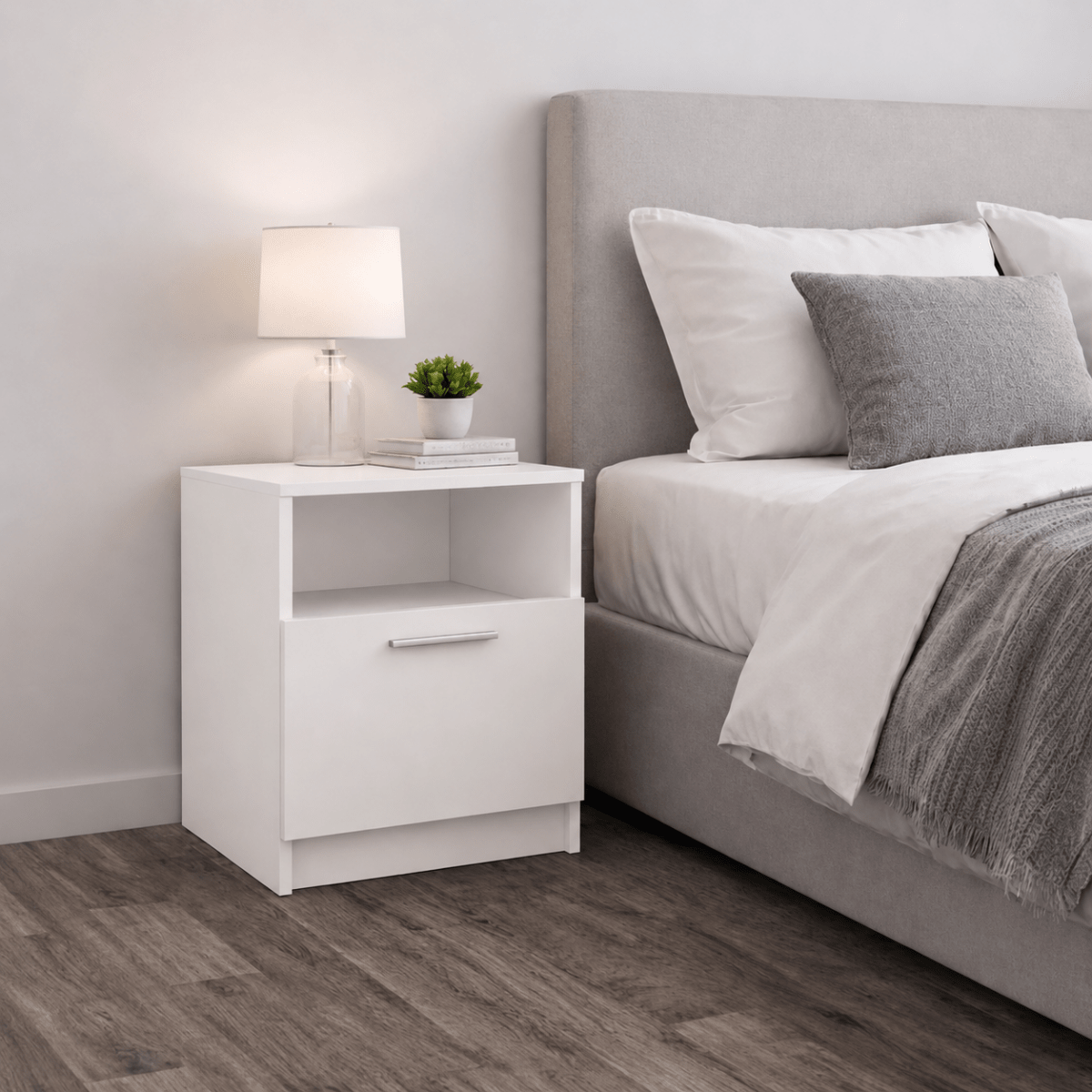 Hawton Bedside Table 1 - Online Bedrooms