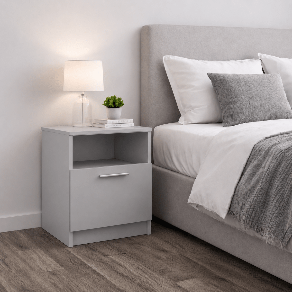 Hawton Bedside Table 2 - Online Bedrooms