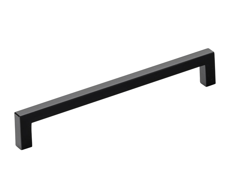 Holland Black Handle - 160mm 1 - Online Bedrooms