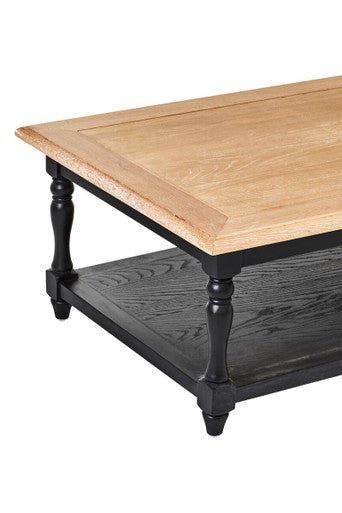 Kensington Townhouse Grey Wash Wooden Coffee Table 9 - Online Bedrooms