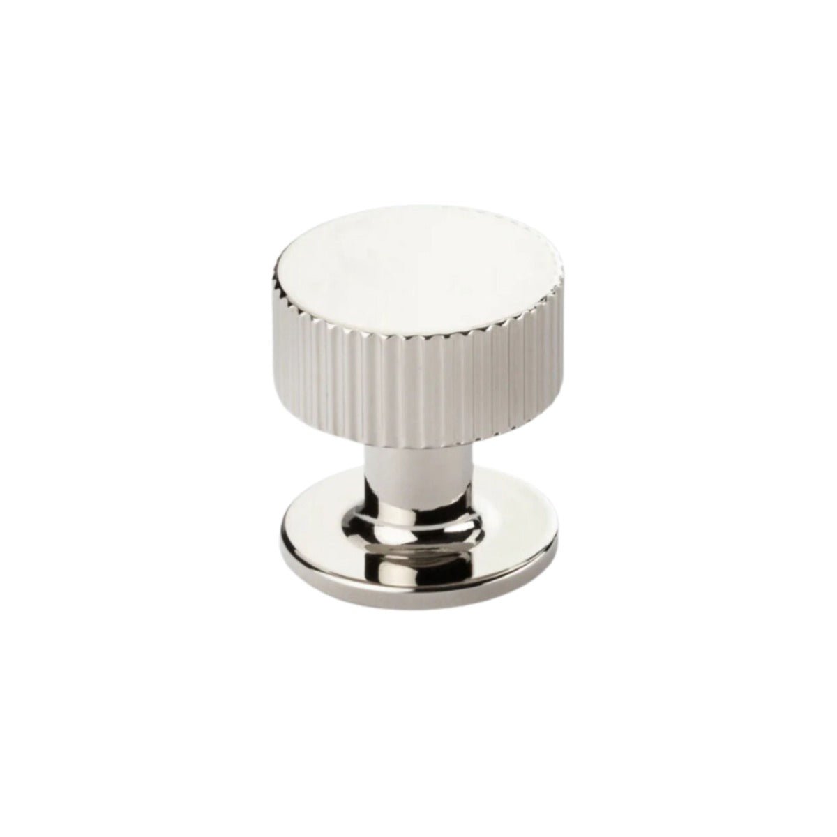 Knight Polished Nickel Knob 32mm 1 - Online Bedrooms