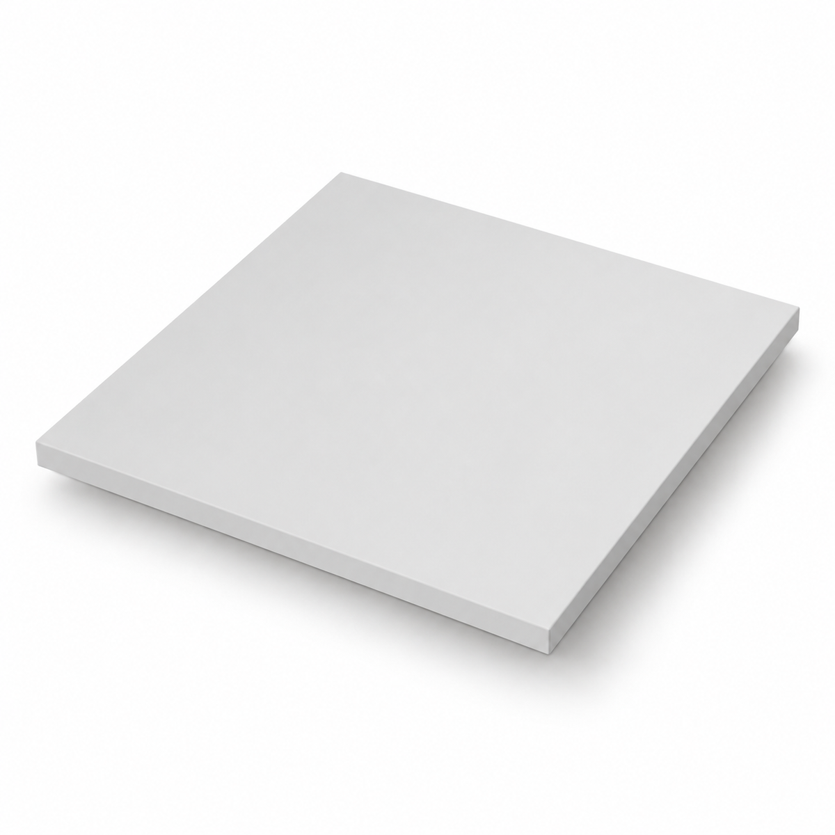 Light Grey (Matt) Colour Sample in a premium angled view on a white background