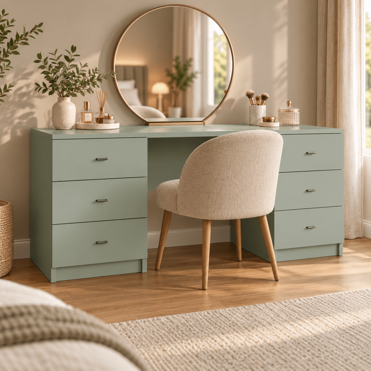 Linby Dressing Table 2 - Online Bedrooms